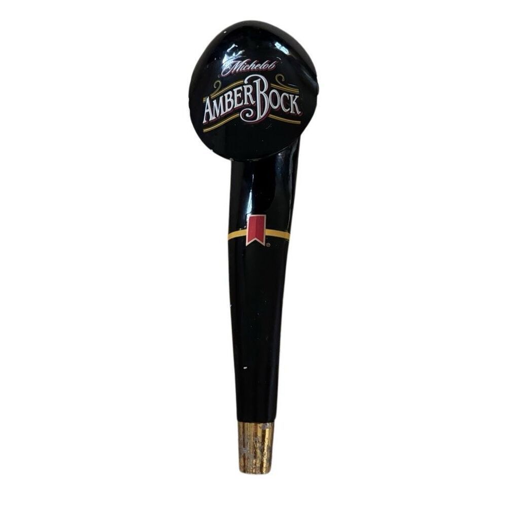 Michelob Amber Bock Draft Beer Tap Handle Man Cave Bar Ware